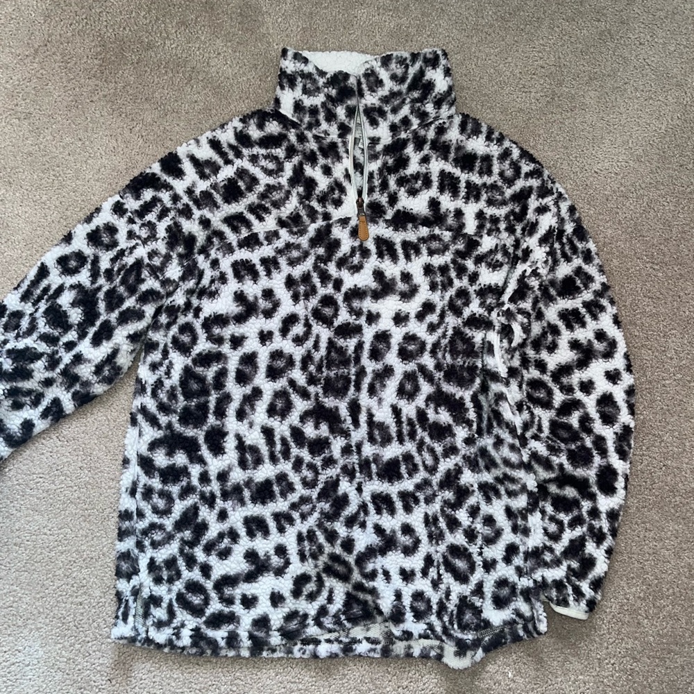 Cheetah print Sherpa